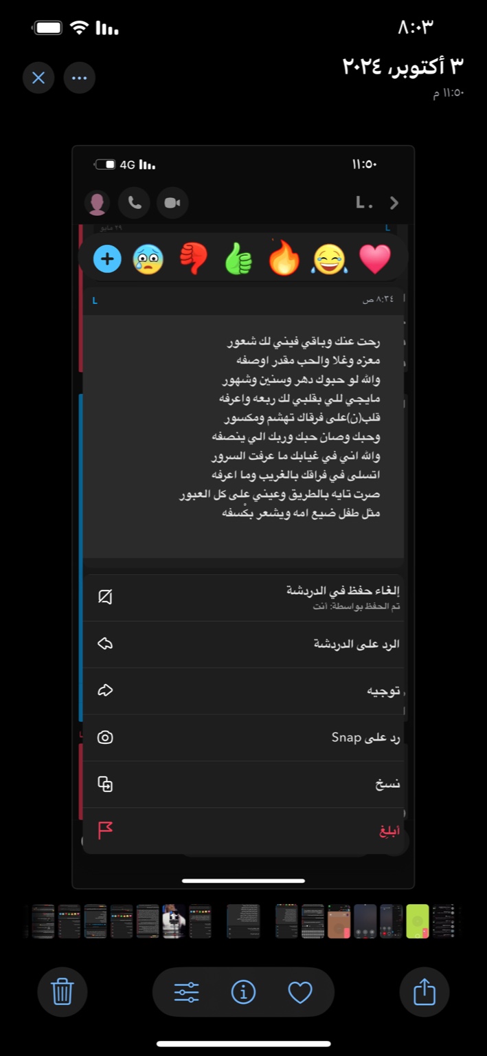 قصيدة كتبتها لينا في 3 أكتوبر 2024